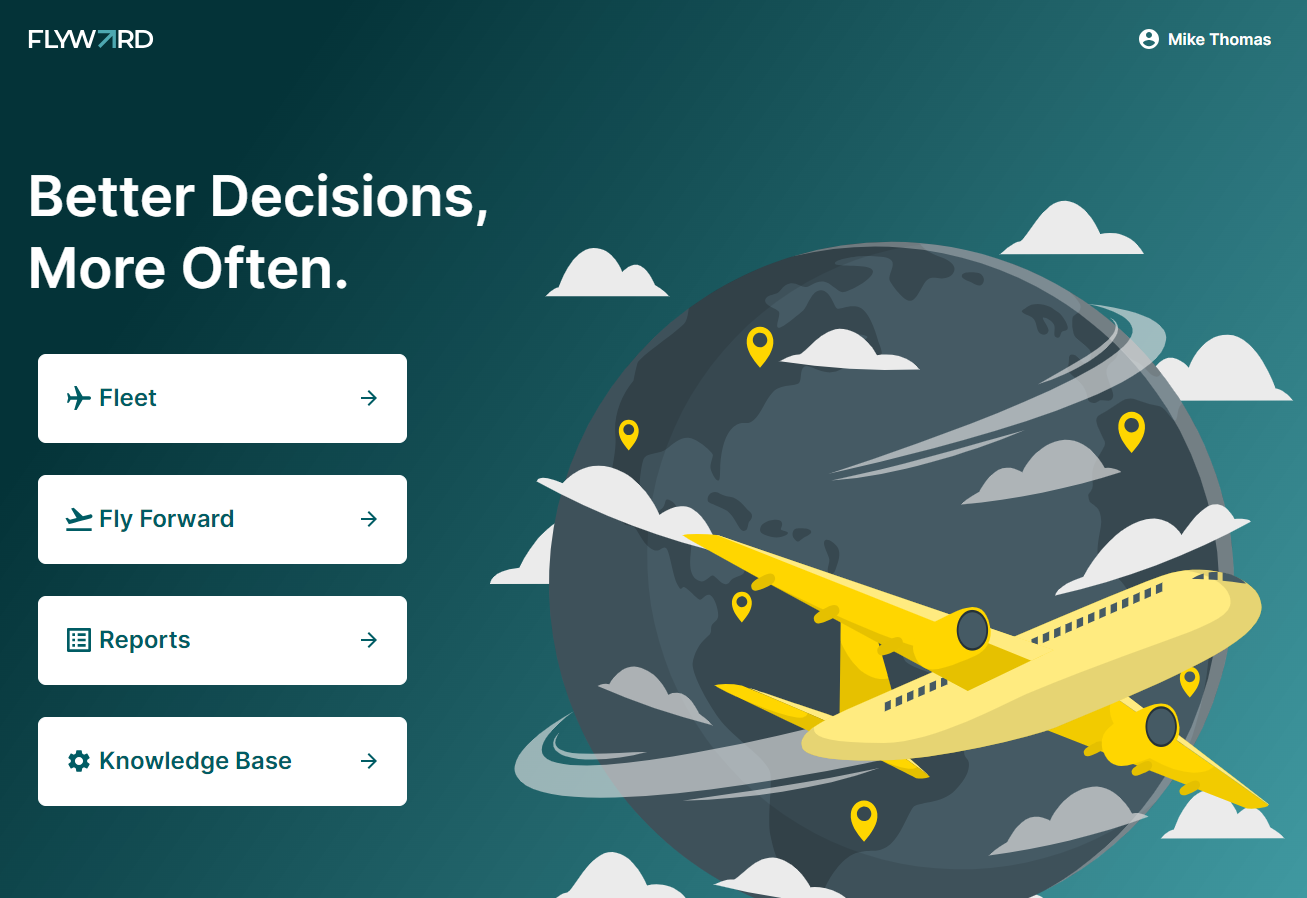 Flyward aviation maintenance cost optimisation